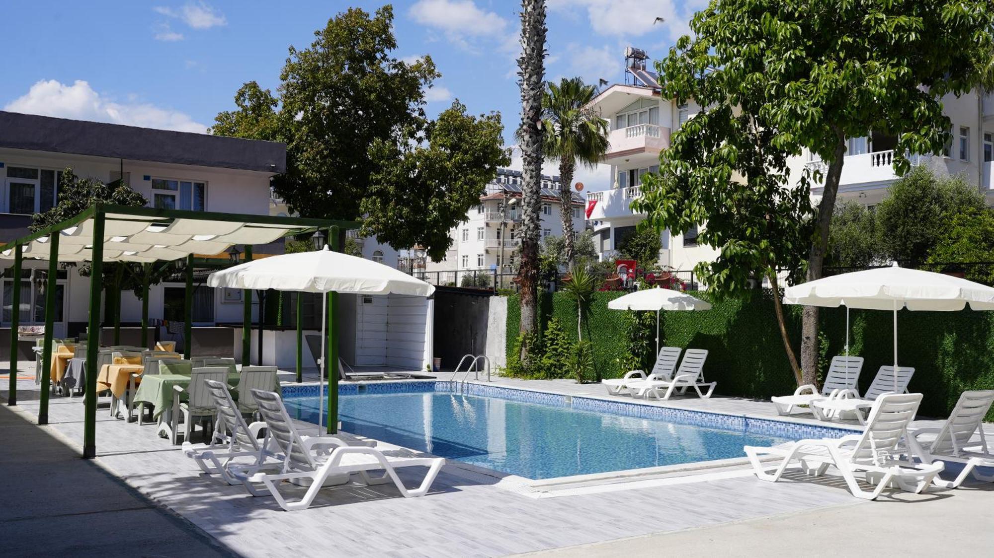 Hillside Apart Hotel Exterior foto